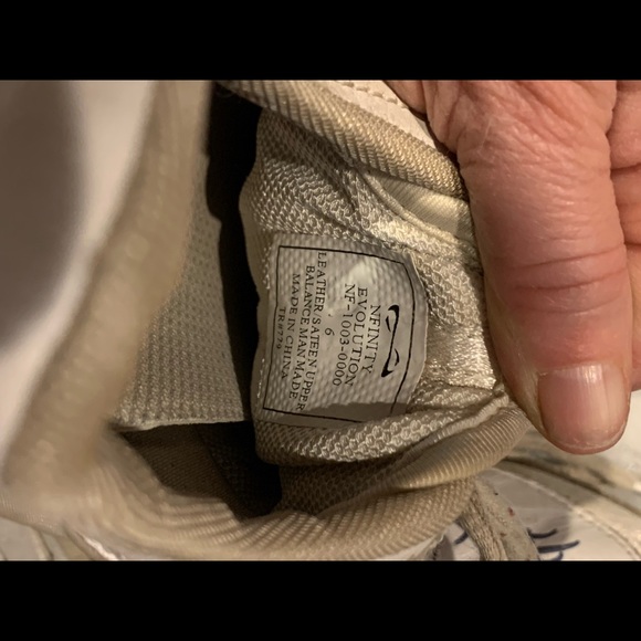 NFINITY Evolution cheer shoes and case. - Picture 2 of 4